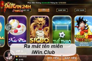 ra mắt tên miền iwin.club