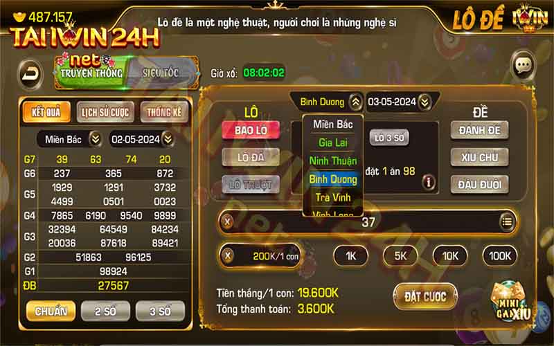 xổ số lô đề cả nước